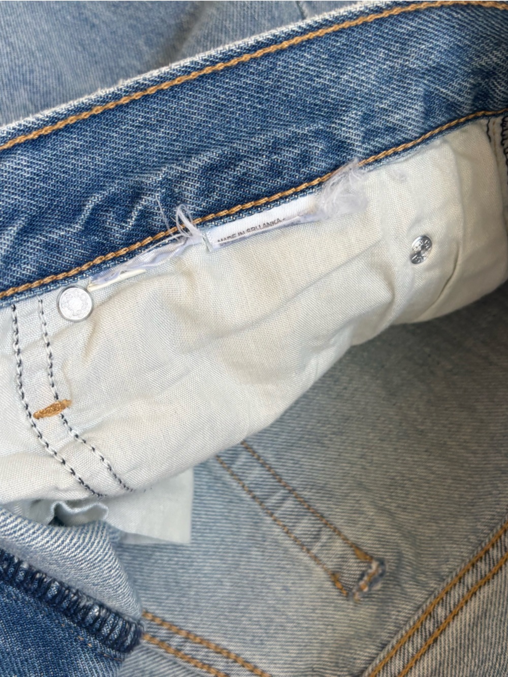 Levi’s Size 31 ‘94 Baggy Bootcut Jeans Light Wash Relaxed Punk 90s Retro Denim - Picture 6 of 7